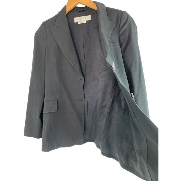Women’s Gucci Uniform Jacket Blazer Size 36 EU 4 US Small Wool 6229 EUC - Picture 10 of 10